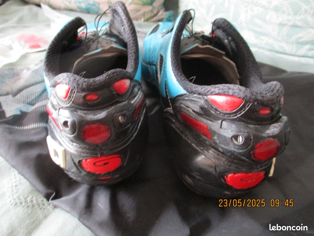 Chaussure Velo route Sidi Shot Bleue T43 (image 5)