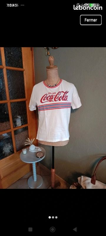 Tee shirt coca cola (image 1)