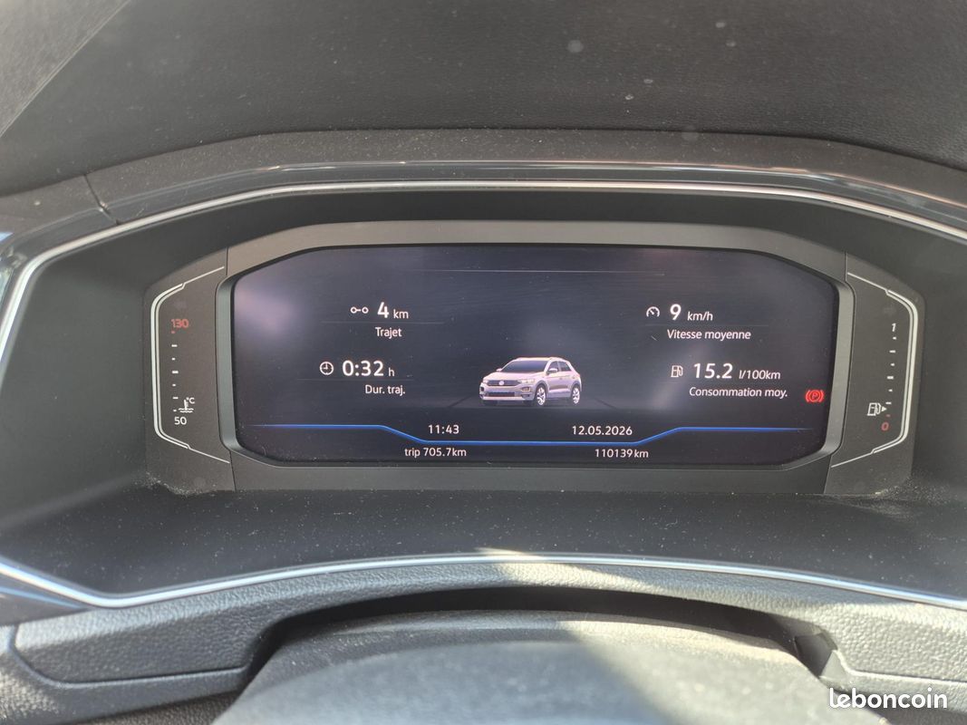 VOLKSWAGEN T-ROC 1.5 TSI Evo - 150 - Start&Stop R-Line PHASE 1 GARANTIE 6 MOIS (image 13)