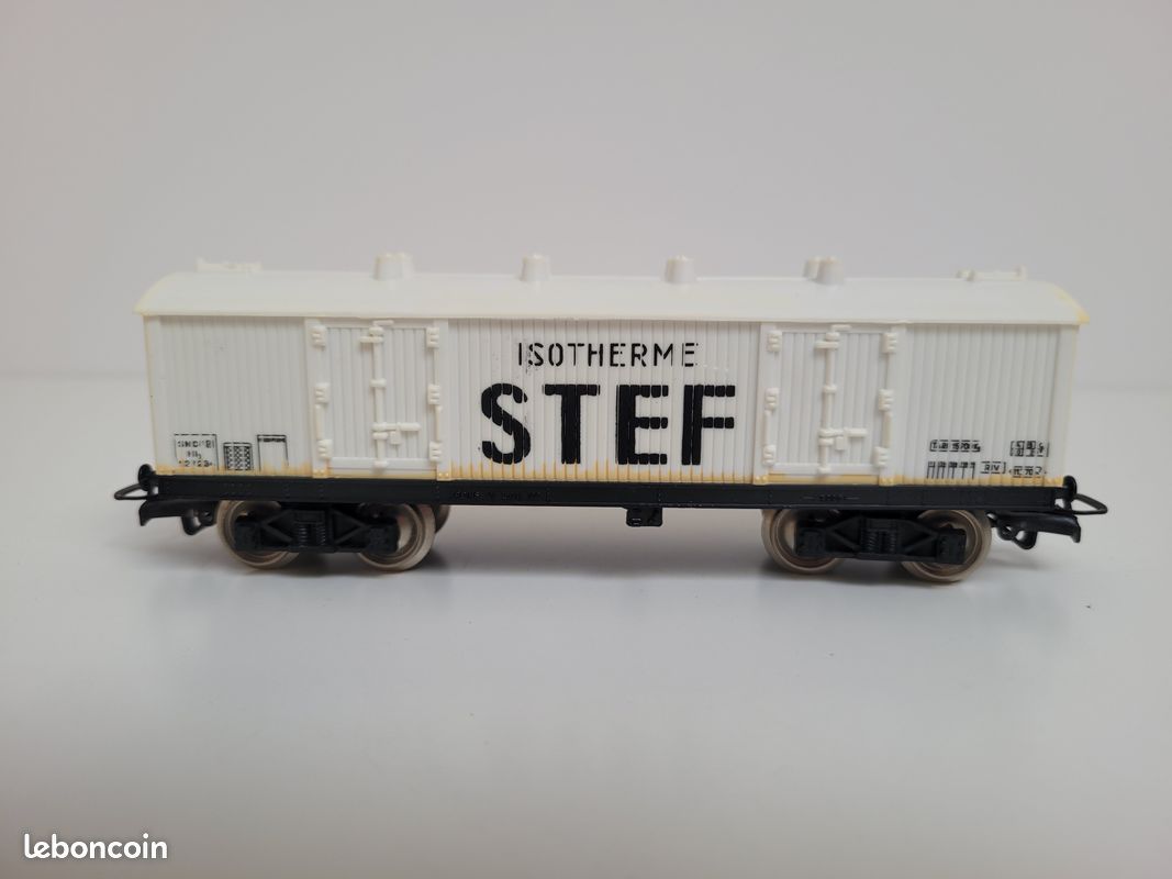 Train Wagon N° 656 Wagon couvert à bogies SNCF frigorifique Jouef Ho (image 3)