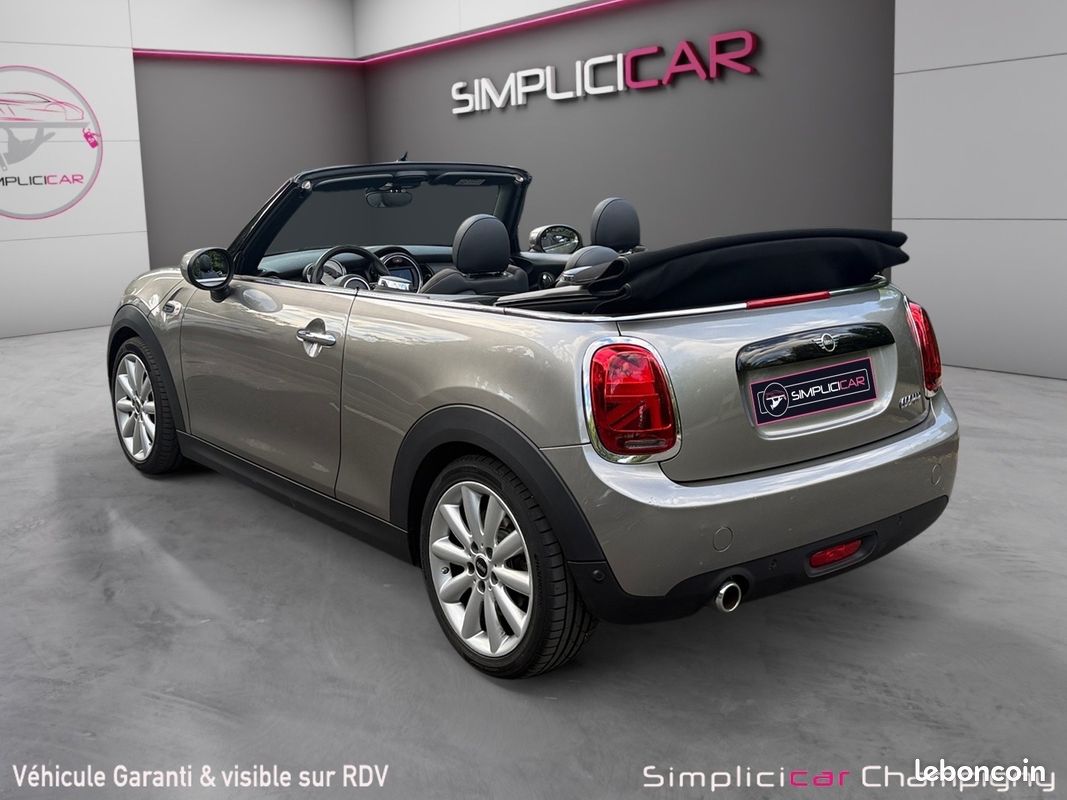 Mini cooper cabriolet 1.5 136ch greenwich - garantie 12mois - carplay - radar av/ar - climatisation bi zone (image 3)