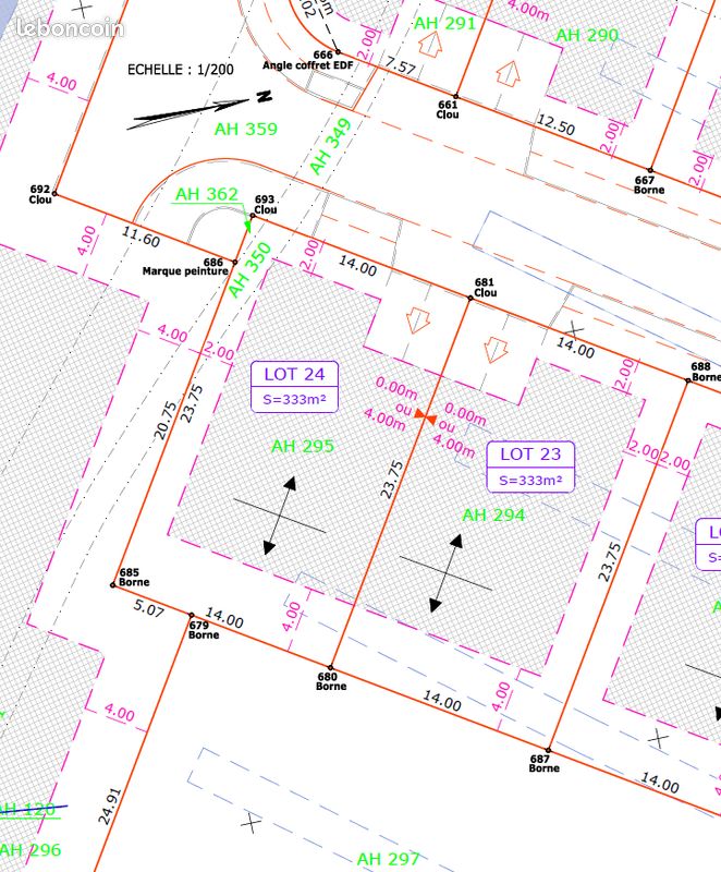 Terrains à bâtir viabilisé · à Volx · 85 000 €