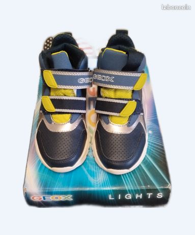 Spiderman Geox Enfant Chaussure Geox Lumineuse Basket Geox