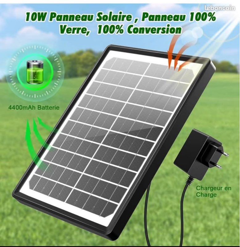 Avec Batterie Et Câble 5m Fontaine Solaire à LED 10W Avec Pompe - 21 Jets D' eau - Éclairage Coloré - Pour Jardin, Bassin