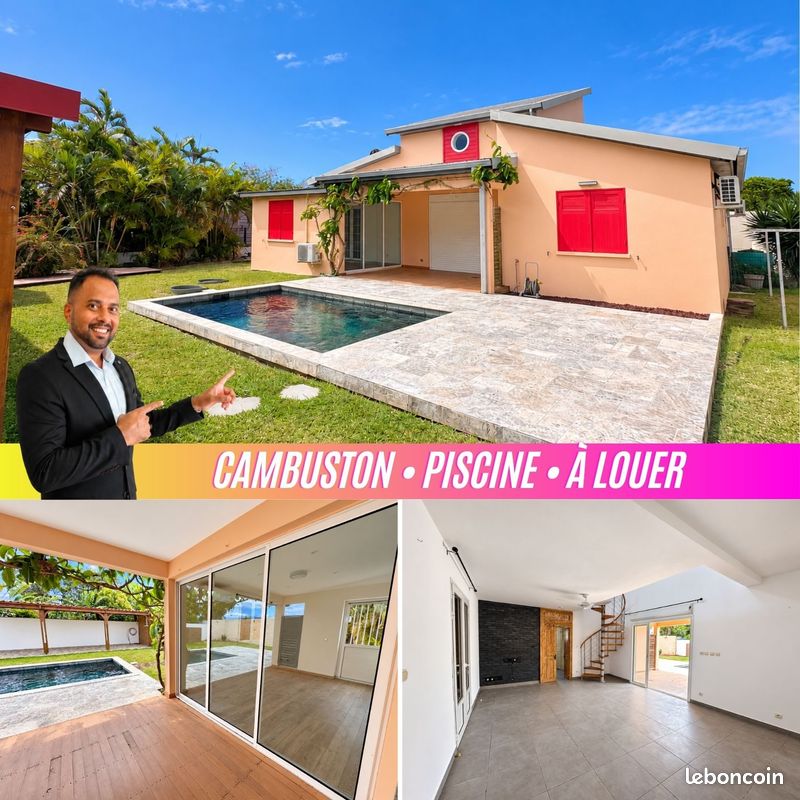Maison 5 pièces 95 m² · à Saint-André · 95 m² · 1 653 €/mois