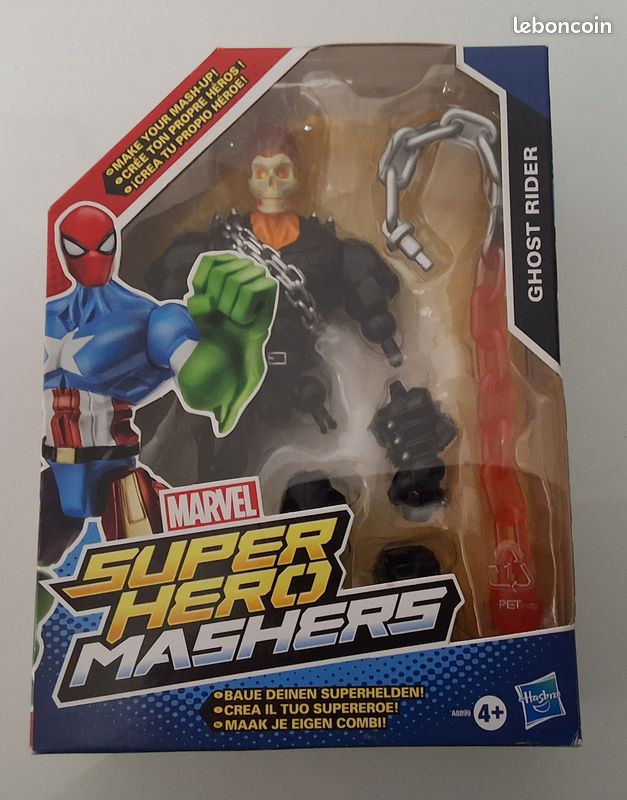 Figurine Marvel Super Hero Mashers - Ghost Rider (Hasbro 2014) (image 1)