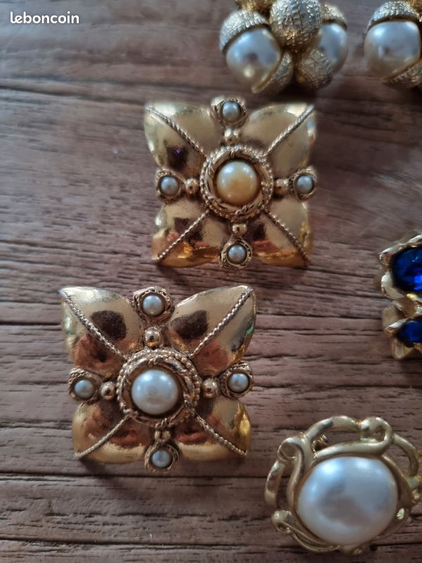 Reclaimed Vintage - Ultimate - Lot de paires de boucles d'oreilles