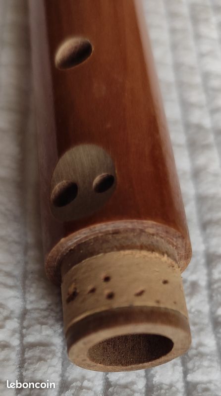 Flûte à bec ancienne Alto Roessler-Scholar-Blockflöte en bois (image 20)