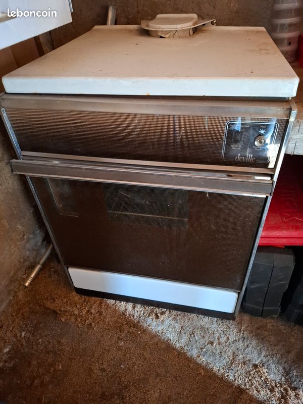 Cuisinière Bois GODIN CHATELAINE 6155 Blanc Rustique 10 kW