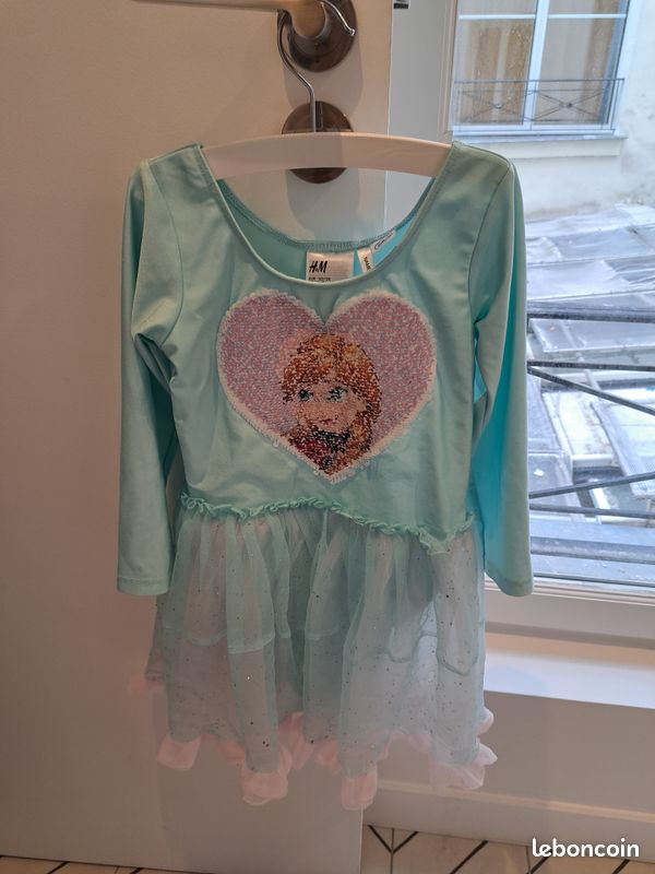 Deguisement / robe de la reine des neiges H&M (image 1)
