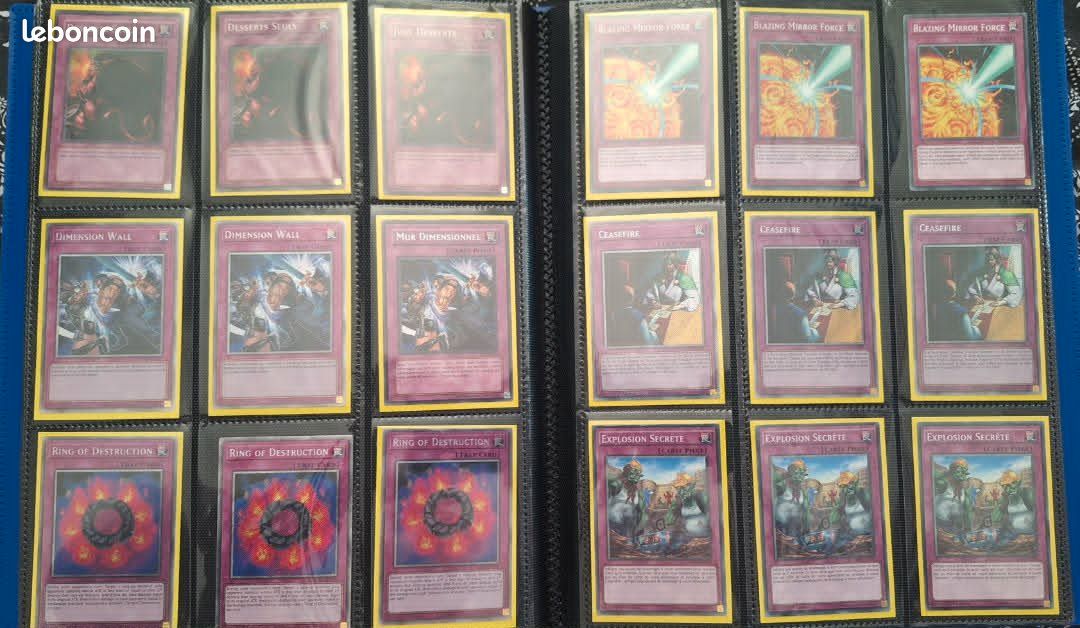 Yu Gi Oh Lot Base Volcanique + Feu + Burn (image 12)