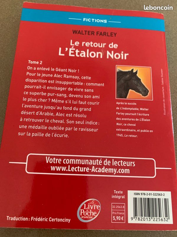 Le retour de l’étalon noir Walter Farley (image 3)