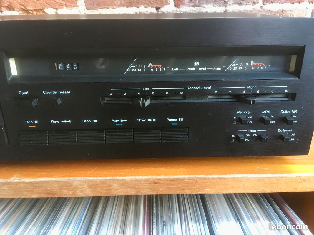 Platine Cassette Nakamichi 480 Vintage - À Réviser / Pièces Détachées