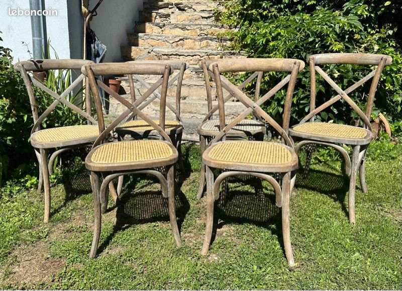 Lot de 6 chaises de salle à manger (image 1)