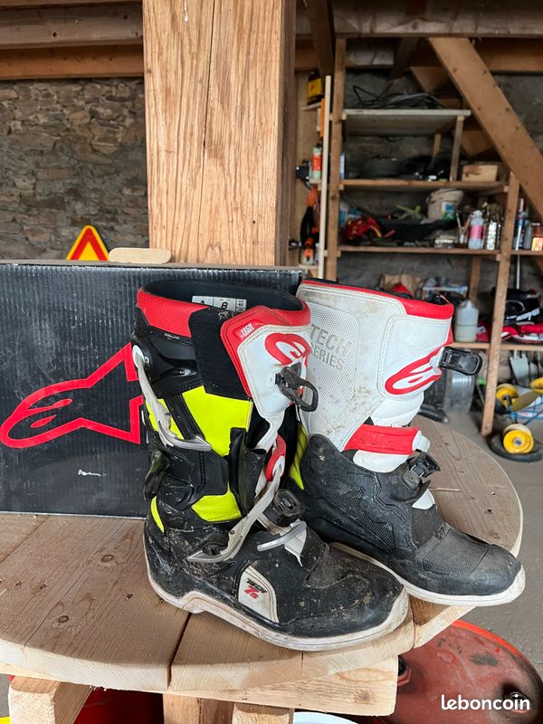 Bottes Alpinestar Tech 7s 42 - Équipement moto