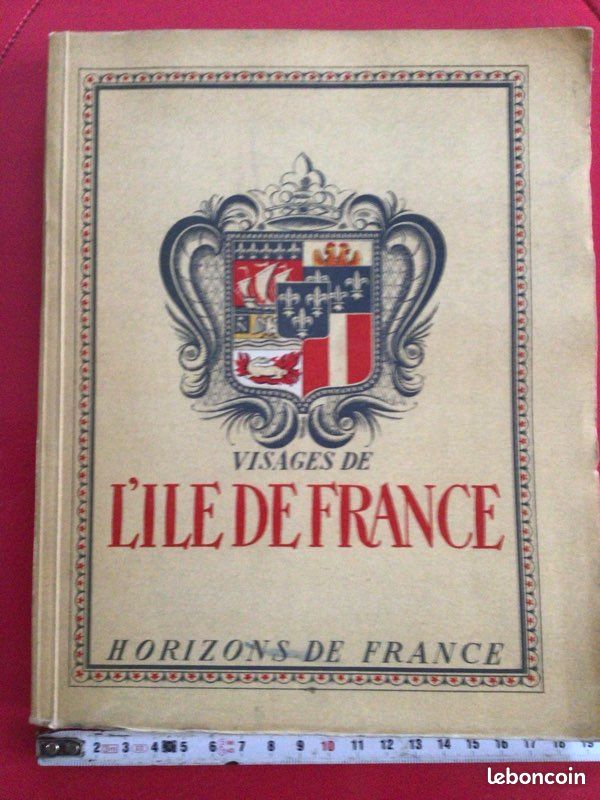 Visages de l’île de France, livre ancien (image 4)
