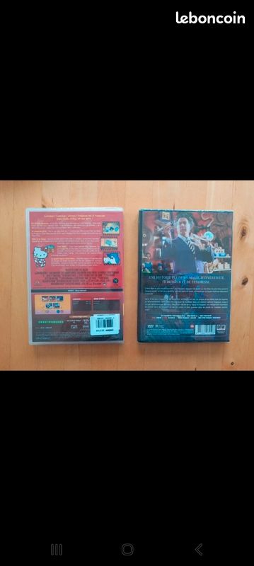 Lot 2 DVD Hello Kitty et Le Merveilleux Magasin de Mr Magorium (image 2)