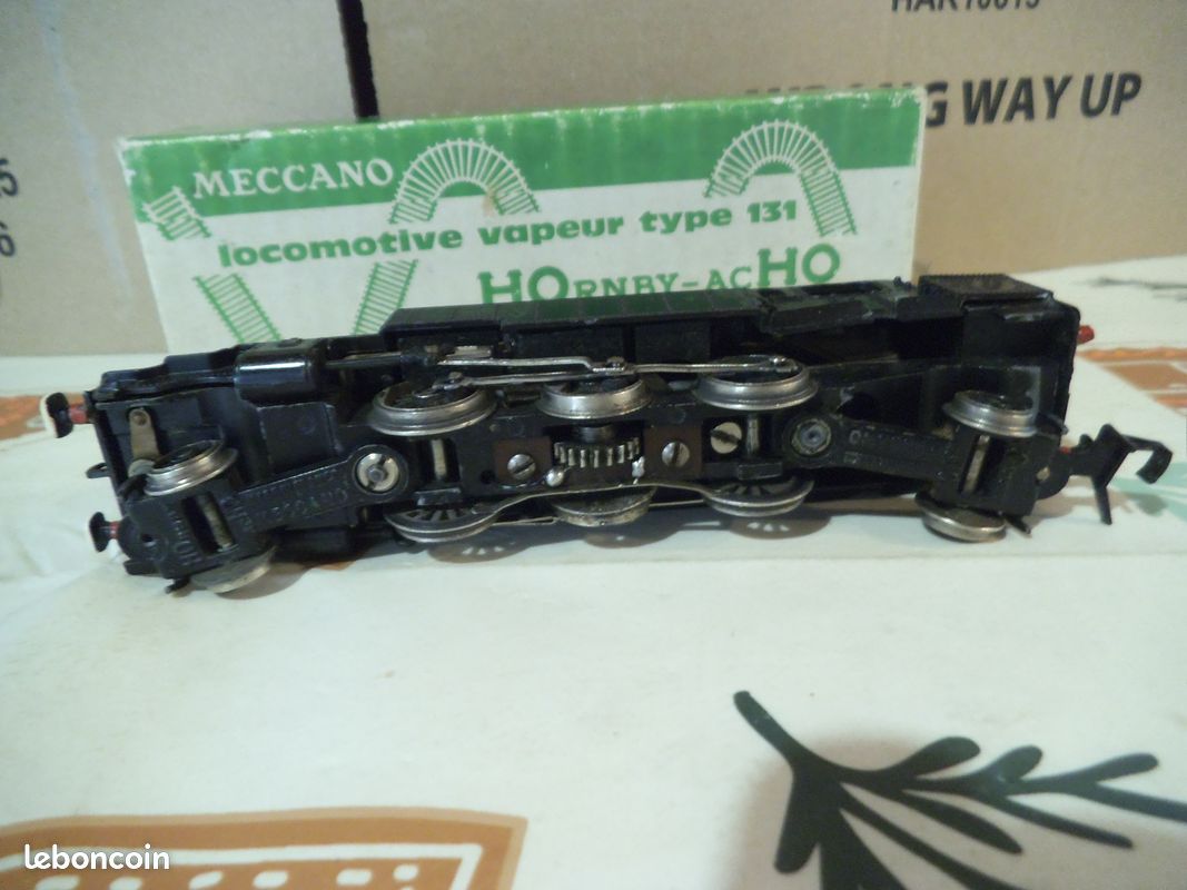 Locomotive Hornby Ho 131TB Noir – Modélisme Ferroviaire échelle Ho Réf.636