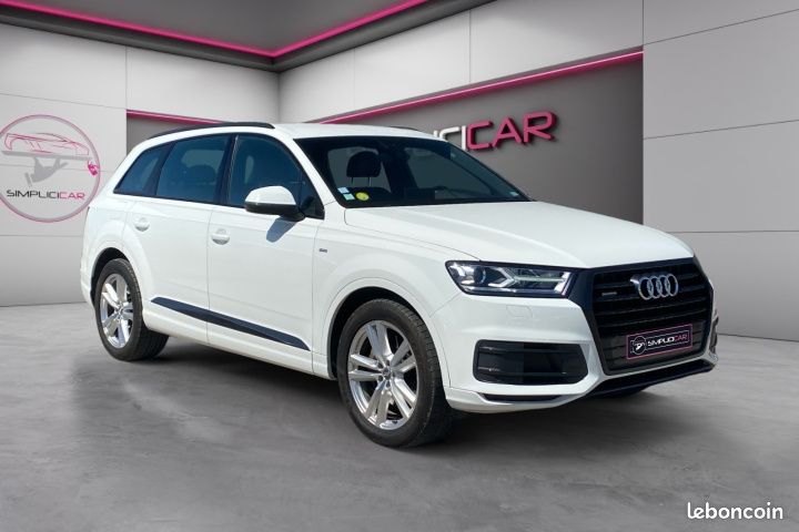 AUDI Q7 50 TDI 286 S LINE QUATTRO TIPTRONIC 8 7PL 286Ch Garantie 12 mois (image 1)