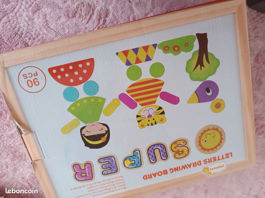 Yoptote Puzzle Magnetico Jeu Enfant Jeux Jouets