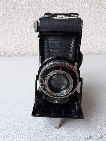 Ancien Appareil Photo à Soufflet LUMIÈRE SPECTOR - Objectif 1:45 F=105 - Pour Décoration