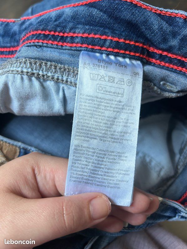 Jean Street One taille 42 bleu clair (image 5)