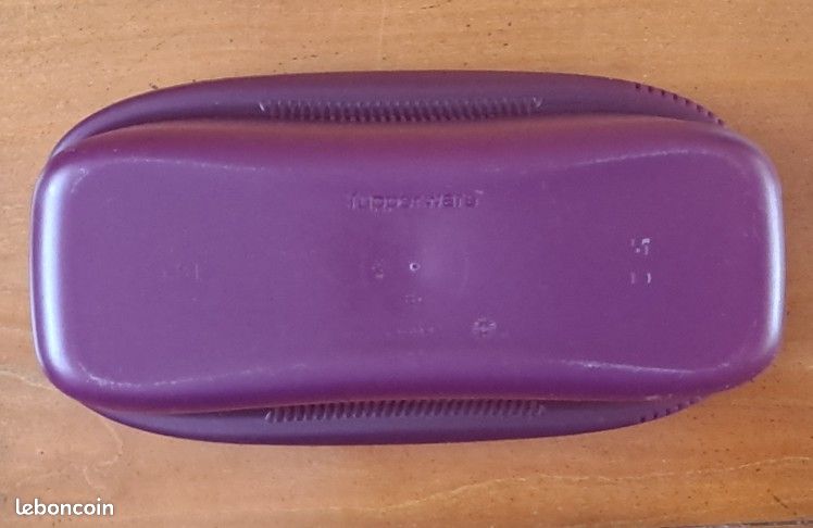 Tupperware Cuiseur à Pâtes Rond Micro-ondes 3L – Couleur Violet - Arts de la table
