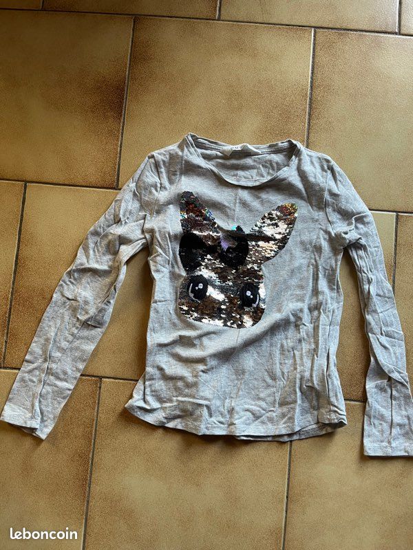 T shirt fille H&M (image 2)