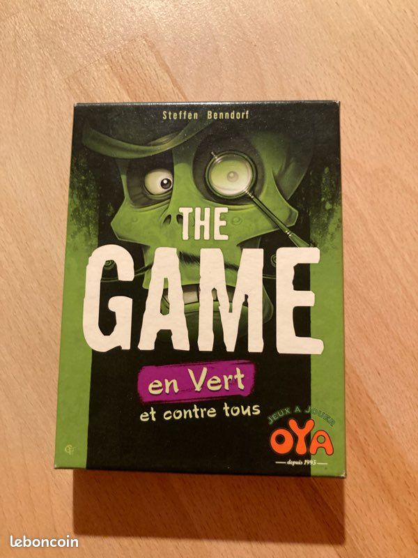 Jeu The game en vert (et contre tous) (image 1)