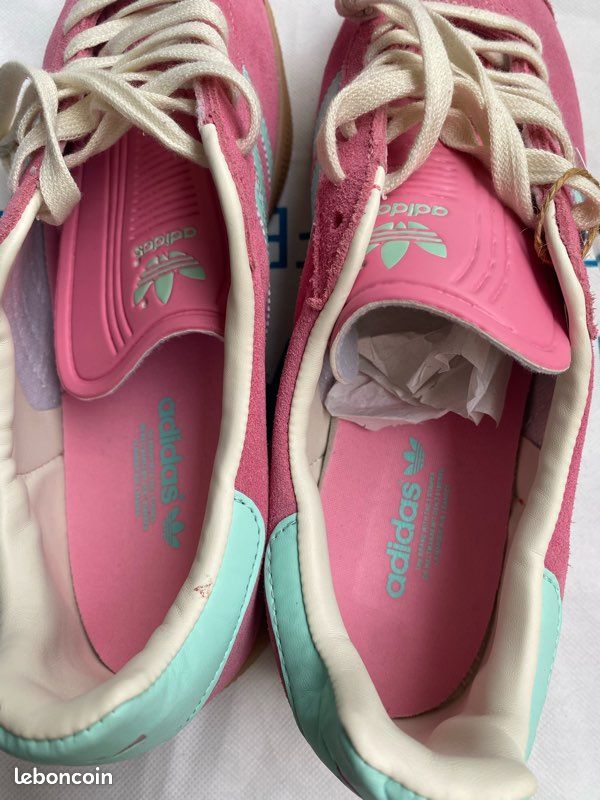 Adidas Gazelle rose 42 - JH6015 Lucid Pink (image 8)