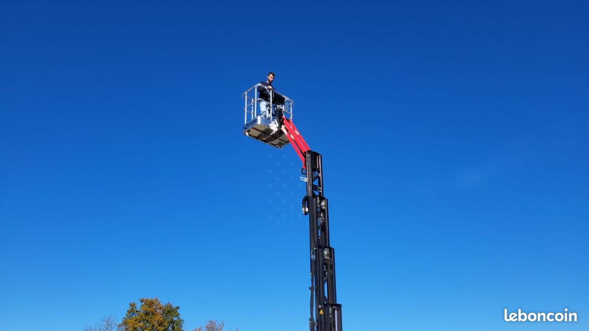 Platform Basket Héron 10 avec stabilisateurs (image 14)