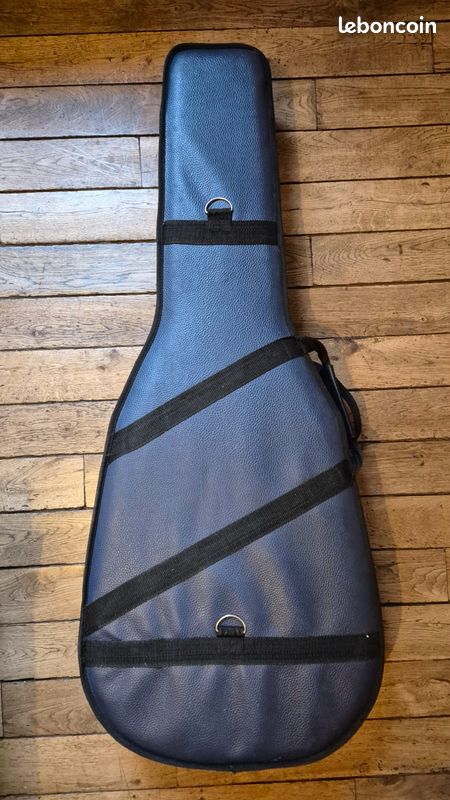 Guitare acoustique Aria AF 20 3/4 + étui + sangles (image 10)