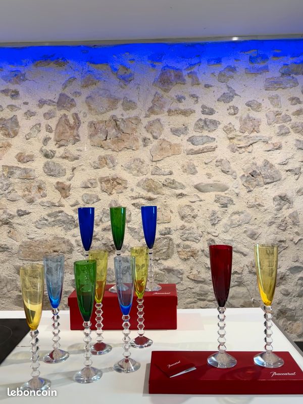 Flûtes cristal Baccarat FLUTISSIMO - Modèle Véga (image 2)