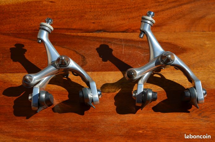 Paire D'étriers De Frein Campagnolo Athena D500 Vintage – Argent, Excellent état