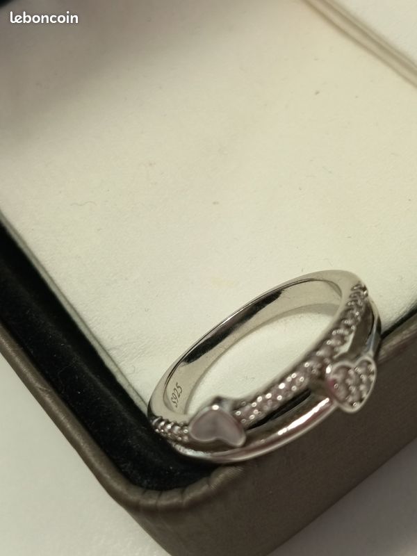 jewelora Collier Personnalisé en Argent Sterling 925 pour Femme Pendentifs Cœur avec 2 Prénom Cadeau pour Femme, Maman, Epouse, Petite amie, Anniversaire (1 stone