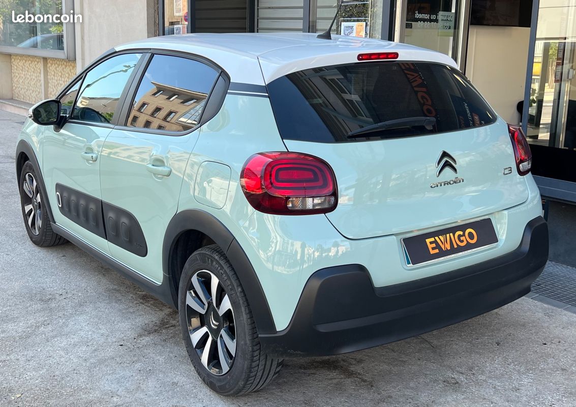 CITROEN C3 1.6 BLUEHDI 75ch FEEL - 2ÈME MAIN / ORIGINE FRANCE (image 5)
