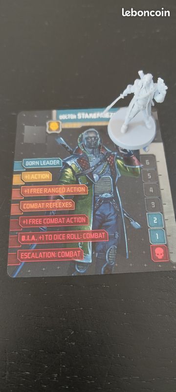 Zombicide Invader - Figurine exclusive Kickstarter - Doctor Stakefrieze (image 1)