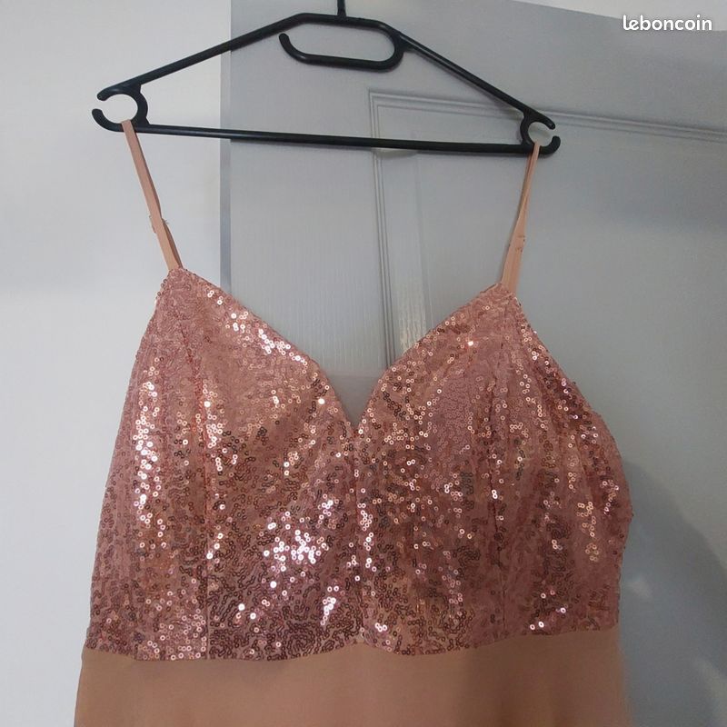 Robe rose cérémonie (image 2)