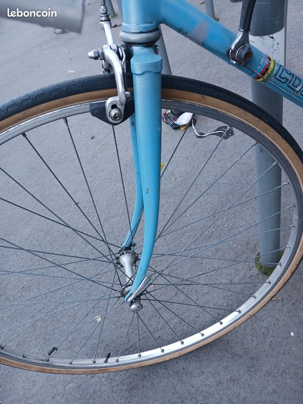CADRE ET FOURCHE de vélo de route vintage Veneto Décor – Columbus Aluthron EUR 189,00 - FR
