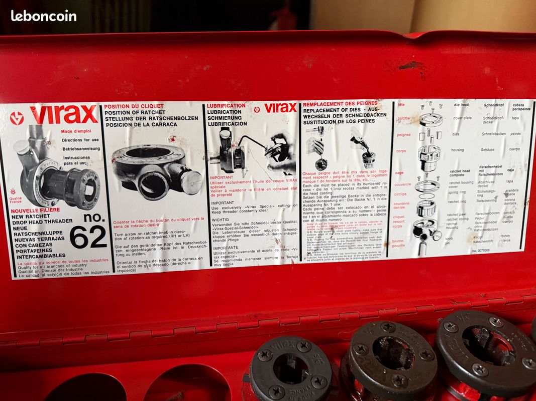 Coffret filaires VIRAX 1362 (image 6)