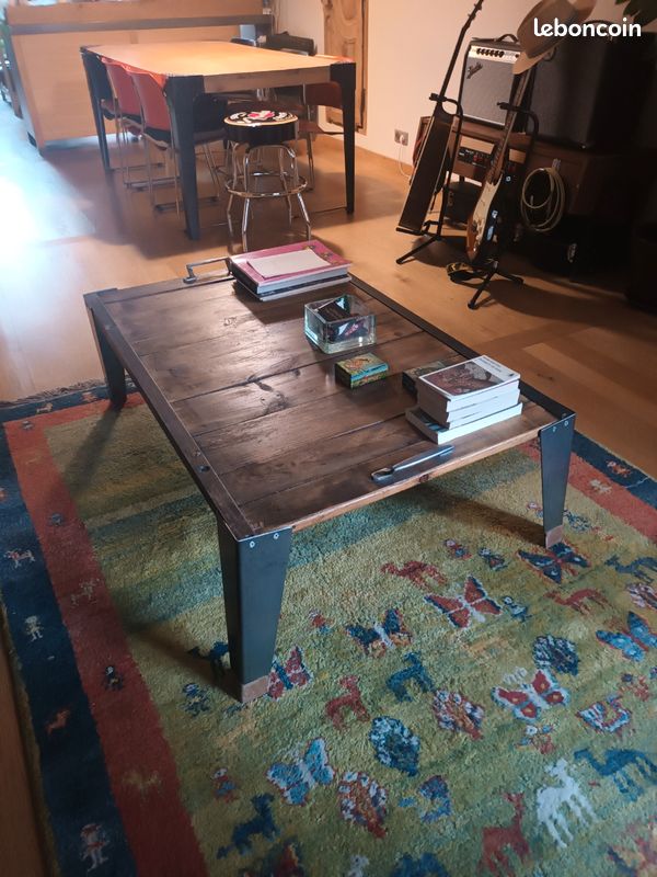 Table basse indus (image 2)