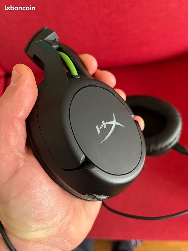 Casque Gamer HyperX Cloud Flight - Sans Fil - Noir - Occasion