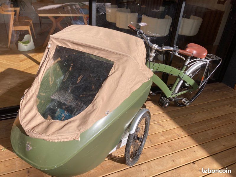 Vélo cargo Triporteur électrique Neuf - 3 roues -Grande capacité de Chargement - Vélos