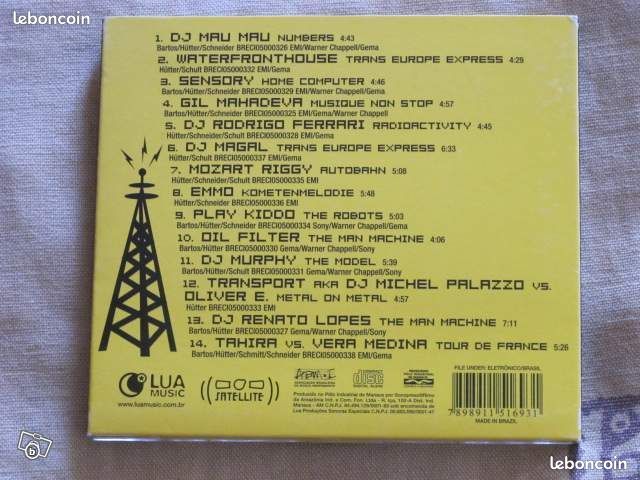 Kraftworld- Brazilian tribute to Kraftwerk - CD (image 2)