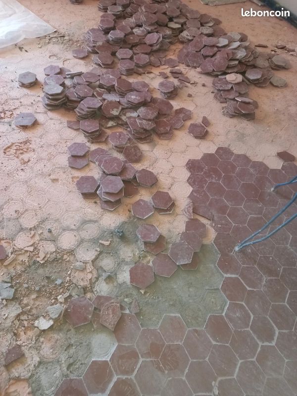 Tomettes hexagonal (image 1)