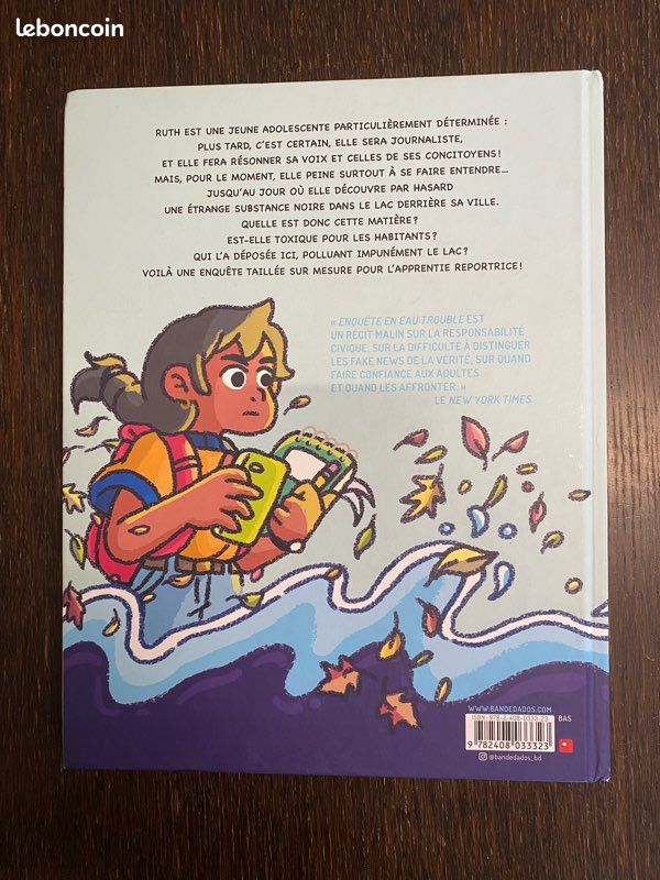 Gros Livre bd enquête en haut trouble (image 2)