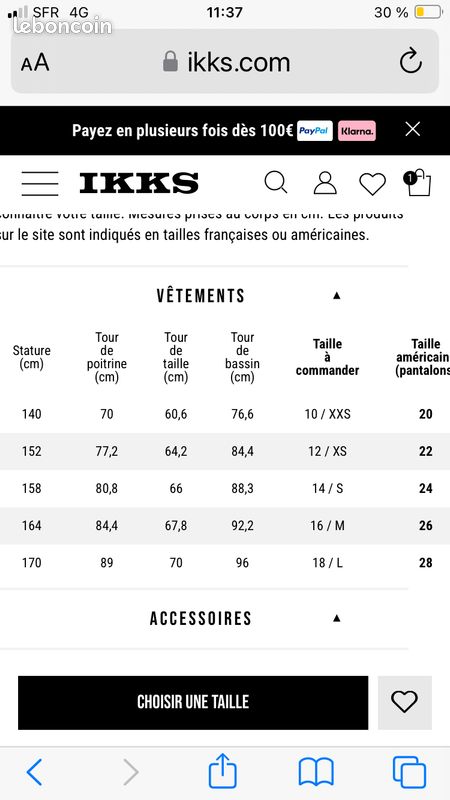 Manteau IKKS fille T:S (image 6)