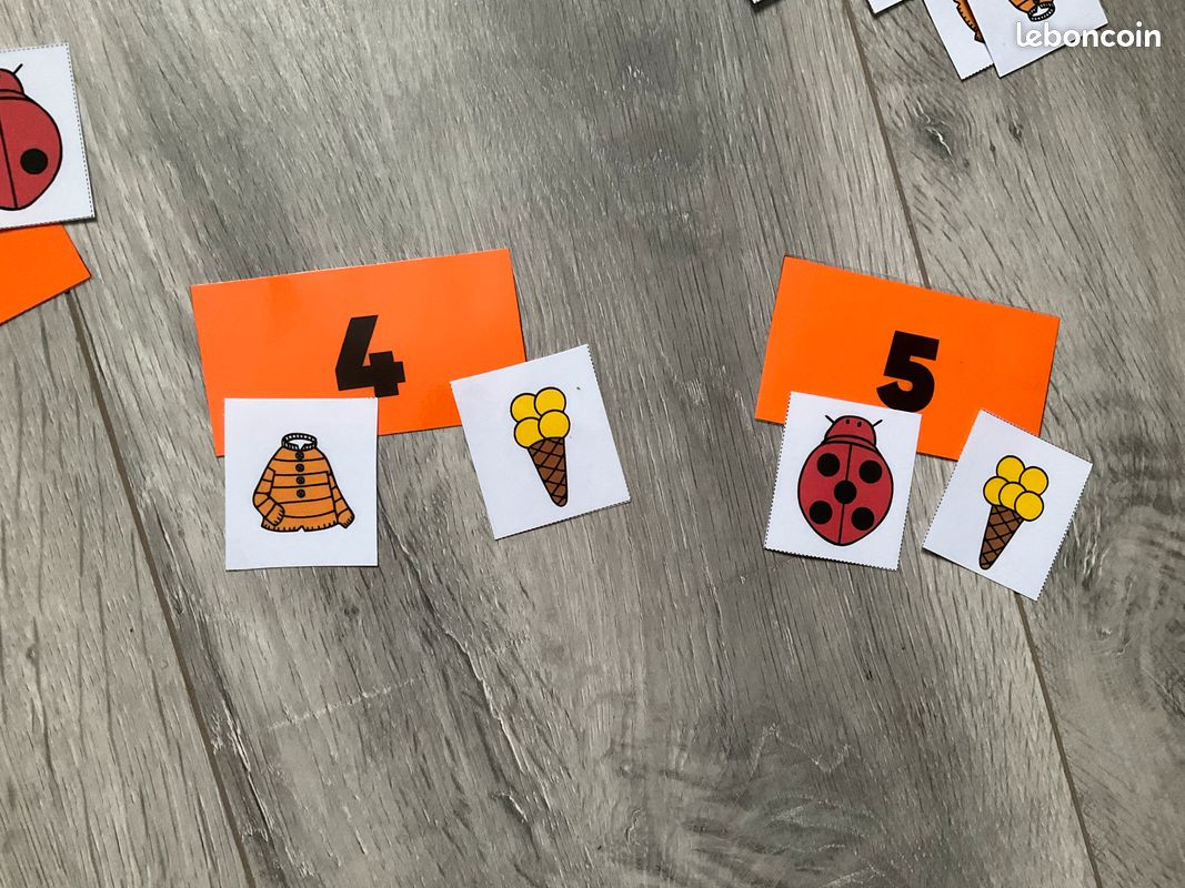 Jeu de dénombrement Maternelle ( 1 à 6) (image 3)