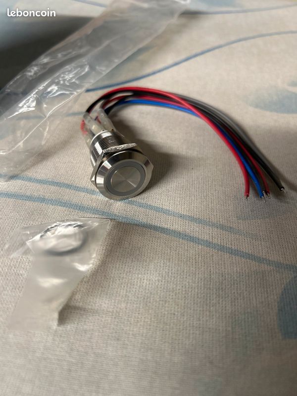 Bouton poussoir de déverrouillage CDVI (image 3)