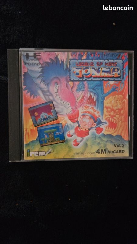 PCエンジン Legend of 貫い Hero Tonma Vol.5 I
